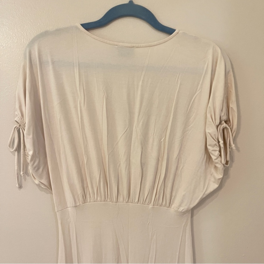 ASOS Design Cream Midi Dress - Picture 4 of 5